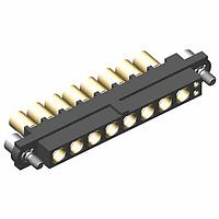 Harwin M80-4D10205F2-08-325-00-000 ຕົວເຊື່ອມພະລັງງານ 2+8 ຕໍ່ຕຳແໜ່ງ ຜູ້ຍິງ 22AWG+12AWG ຊຸດຕົວເຊື່ອມສາຍ, ນັກຍຶດສະແກຣວ