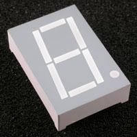 Kingbright SC10-21EWA ຈຸດສະແດງຕົວເລກ HI EFF ແດງ ກະຈາຍແບບຕ່າງ 1 ດິຈິດ