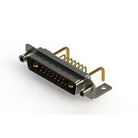 EDAC 629-17W2650-1N6 ຕູ້ຕິດຕໍ່ D-Sub ປະສົມມຸມຂວາ ຕູ້ຕິດຕໍ່ພະລັງງານ Combo D-Sub