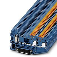 PHOENIX CONTACT 3050057 ບລັອກຂໍ້ຕໍ່ຜ່ານ Feed Through Terminal Block QTCU 1.5-TWIN BU