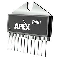 Apex Microtechnology PA91EE Op Amps - ຕົວເພີ່ມສະບັບດຳເນີນງານ Linear OpAmp, 450V, 0.2A Lead formed