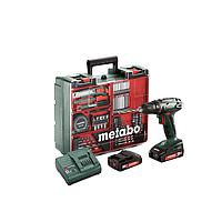 METABO BS 18 SET ເຈາະ Cordless / screwdriver (0-1600 rpm)
