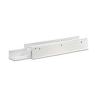 Panduit CUWBSS06ST01W1 ທ່ອສາຍແລະທາງຜ່ານສາຍ 600mm ຄ່າຄ່າຜົນພາຍໃນຝາ, ສີຂາວ