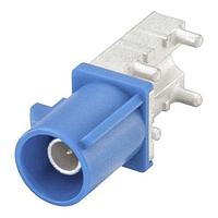 Rosenberger 59S2AQ-40MT5-C_1 ປລັກຕໍ່ຕໍ່ PCB ບອດ PC-Board SMD ມຸມຂວາ C ສີຟ້າ