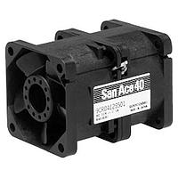 Sanyo Denki 9CR0412S501 ພັງລົມ Axial DC Axial, 40x40x56mm, 12VDC, ການຫຼັກກັນກັນ, Tachometer