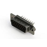 EDAC 627-M15-620-BN2 ຕົວເຊື່ອມ D-Sub - ຕົວເຊື່ອມ D-Sub ຄວາມໜາ້ຄວາມຖືກມາດຕະຖານ ແບບຕັ້ງຕົວແບບຕັດກະເປົາ
