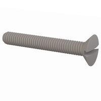 Essentra Components 50M035060L025 ສະກຣູຫຼັກຫຼັກຊອດ 90 Slotted CSK Screw, M3.5 X .6 Thread, 25mm Lg