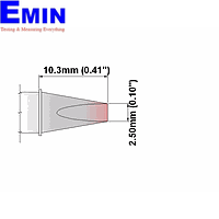 Thermaltronics K75CH025 ເຄັດລັບ Soldering