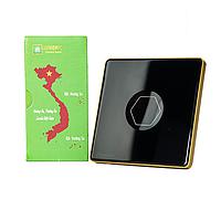 HUNONIC HNPREP1VD ປຸ່ມສະຫຼັບສໍາຜັດລະດັບຄວາມອາດສາມາດຂະຫນາດໃຫຍ່ສີ່ຫຼ່ຽມ BLE Premium (Black)