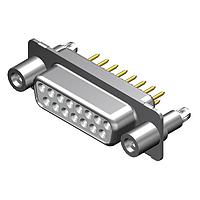 Molex / FCT 173109-0802 ມາດຕະຖານຄວາມໜາແຮງ FCT DSUB STR PC RCPT 15 PN ມີ CLINCH