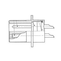 Amphenol Industrial 97-3102A24-2SZ ຕົວເຊື່ອມ AB 7C 7#12 SKT BOX RECEP