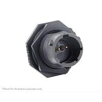 Eaton Souriau-Sunbank UTSX712E2P ຮັບສະຕິເຄື່ອງ Jam nut receptacle, ບໍ່ມີຫົວຫົວຫົວ, ມີ 2 ຕິດຕໍ່ຊ່ອງຊອດຜູ້ຊາຍ, IP68/69K ໃນສະພາບບໍ່ໄດ້ຕໍ່ກັນ