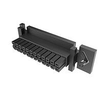 Amphenol FCI 10159684-24GLF ຮອດເດີແລະຮ້ອງສາຍ MinitekPwr 3.0DualRow RECP 24POSBlack