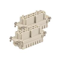 HARTING 09330162726 ອິນເຊີດ FEMALE INSERT 32 POLE CAGE CLAMP