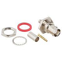 Amphenol RF 112505 ຕົວເຊື່ອມ BNC BULKHEAD JACK RG-223/U 1.1MM