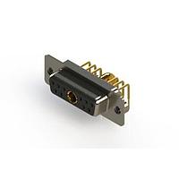 EDAC 630-11W1640-3NA ຕູ້ຕິດຕໍ່ D-Sub ປະສົມມຸມຂວາ ຕູ້ຕິດຕໍ່ພະລັງງານ Combo D-Sub
