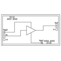 Analog Devices HMC465-SX ໄດເວີ ອແມພລິຟາຍເລັກເທີ I.C., DC-20GHz PA Die