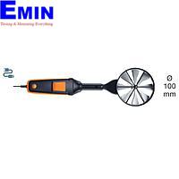 TESTO 0635 9372 Vane Probe ຄວາມແມ່ນຍໍາສູງ (Ø100mm, 0.1~15m/s, -20~70°C)