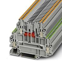PHOENIX CONTACT 3044674 ບລັອກຕິມເນີລະບົບ DIN Rail UTT 2 5-2TG-P/P