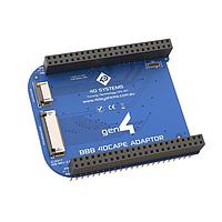4D Systems gen4-4DCAPE-ADAPTOR ບອດຕໍ່ຂໍ້ມູນ Adapters Adaptor ສໍາລັບການເຊື່ອມຕໍ່ຈາກຈໍ gen4 4DCAPE ໄປຫາ BeagleBone Black