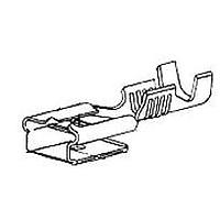 AMP Connectors - TE Connectivity 62253-1 (CUT STRIP) Piggyback 250 PB FAST RCPT ຕັດສະຕຣິບ 100 ຊິ້ນ