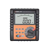 VICTOR 6415 ການທົດສອບຕ້ານໂລກ (0.00mA~600AAC)