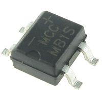 Micro Commercial Components (MCC) MB1S-TP ສະຕະປະພາບສະຕະຟອດບຣິດຈ 100Vr 70Vrms 100V 35A 1.0V 13pF
