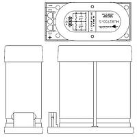 Vicor HUB3300-S ກ່ອງກວດສອບ Hold-up Boxes MAXI FAMILY-VIN-300,VOUT-