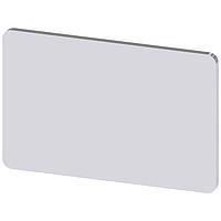 SIEMENS 3SU19000AD810AA0 ປ້າຍປ້າຍປ້າຍ INSCR. PLATE, SILVER 17.5 X 27MM, BLANK