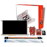 4D Systems SK-90DCT ຊຸດເລີ່ມຕົ້ນ Starter Kit ສໍາລັບ uLCD-90DCT ພ້ອມກັບ uSD-4GB Industrial, gen4-IB, 4D-UPA ແລະ ສາຍ FFC 150mm