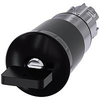 SIEMENS A6X30139033 ປຸ່ມກົດຮູບເຫຼືອງ MUSHROOM PUSHBUTTON. 40MM. ສີດຳ