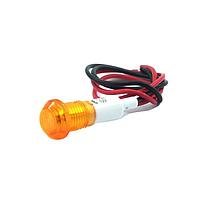 Mallory Sonalert FL1P-10NW-2-Y24V ໄຟສະແດງບົດບົດ LED YEL 10MM NUT 24VAC/DC
