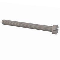 Essentra Components 50M060100D065 ກຸ່ມສະກຣູວຽກເຄື່ອງຈັກ Cheese Slotted Screw, M6 X 1 Thread, 65mm Lg