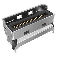 Amphenol Commercial Products G97V25312HR ຕູ່ມິດ PCI Express / PCI MCIO R/A 85OHM 50P 30U 1.5MM