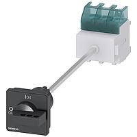 SIEMENS 3LD25170TK11 ສະຫນາມສະຫນອງການຫຼິ້ນລົດ ROTARY DISC SW 63A DOOR ROT HDL DEFEAT BLK 3P