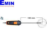 TESTO 0628 0152 ການສຳຫຼວດຄວາມວຸ້ນວາຍ (0~5m/s, 0~50°C, 700~1100hPa)