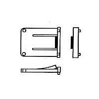 Alcoswitch - TE Connectivity PICOP ສະຫນັບສະຫນູນ Thumbwheel END MNT PLATE-PAIR PUSHWHEEL SWITCH