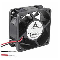 Delta Electronics, Inc. AFB0612EHE-A ພັງລົມ DC Tubeaxial, 60x38mm, 12VDC, ລົດລົງລົດ, ສາຍນໍ້າມື