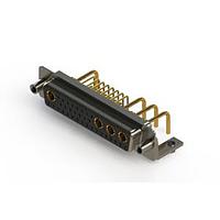 EDAC 630-36W4650-1TD ຕູ້ຕິດຕໍ່ D-Sub ປະສົມມຸມຂວາ ຕູ້ຕິດຕໍ່ພະລັງງານ Combo D-Sub
