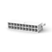 AMP Connectors - TE Connectivity 2-2029265-0 ກອງຫົວແລະກອງສາຍສະບັບ 20P VRT HDR W/PGS GLOW WIRE