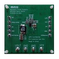 Monolithic Power Systems (MPS) EV2229-Q-00A ບອດປະເມີນຕົວຄວບຄຸມແຮງດັນໄຟຟ້າ - Switching Regulator Evaluation Board ສໍາລັບ MP2229