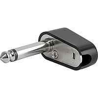 Schurter 4803.1220 ປຸ່ມເຊື່ອມໂທລະສັບ PLUG 6.35MM 2P ມຸມຂວາ