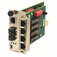 Lantronix C6120-1014 Media Converters MEDIA CONVERTER- 4x T1/E1 ION ມີ ETHERNET ໄປ FIBER, SM SC, 20KM