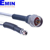 Tekbox NM-SMAM/75/RG142/test ສາຍ RF (N-Male to SMA-Male, 75cm, low loss, double shielded RG142, 6 GHZ)