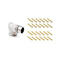 Amphenol SINE Systems MA7RAP1201S-KIT ຕົວເຊື່ອມຕໍ່ມິຕຣິກຮູບວົງເລື່ອນ 12 ຕໍ່ຕົວຍິງ skts ຟແລນຈຳກັດມາດຕະຖານ