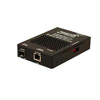 Lantronix SGFEB1040-230-NA ຕົວແປສື່ສານ Media Converters 10/100/1000BT TO 1000BX, DUAL SFP ມີແຫຼ່ງພະລັງງານ NA