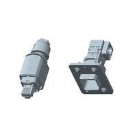 AMP Connectors - TE Connectivity 5-2120875-1 Industrial VARIANT 14 COUPLER P&J CAT5E 8P 90