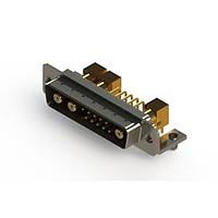 EDAC 629-13W3640-7NB ຕູ້ຕິດຕໍ່ D-Sub ປະສົມມຸມຂວາ ຕູ້ຕິດຕໍ່ພະລັງງານ Combo D-Sub