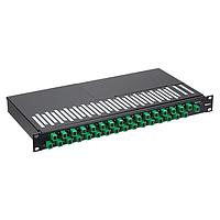 Panduit FCP9SP-2083GG ຖ່ອງສາຍແລະທາງຜ່ານ PON Splitter Tray; 2x8 splitter; dual sp