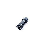 Amphenol LTW CB-05BFMA-QL8AN0 Standard Circular Connector X-Lok, Middle Size, Plastic, 10A, 05 pins, Female Connector, Male Contact, Straight, Push Lock, Crimp, Field Installable without Pin, F6.0 - F12.0mm, IP68